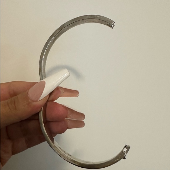 Coach Silver Bracelet with Crystal Accents - Picture 3 of 3